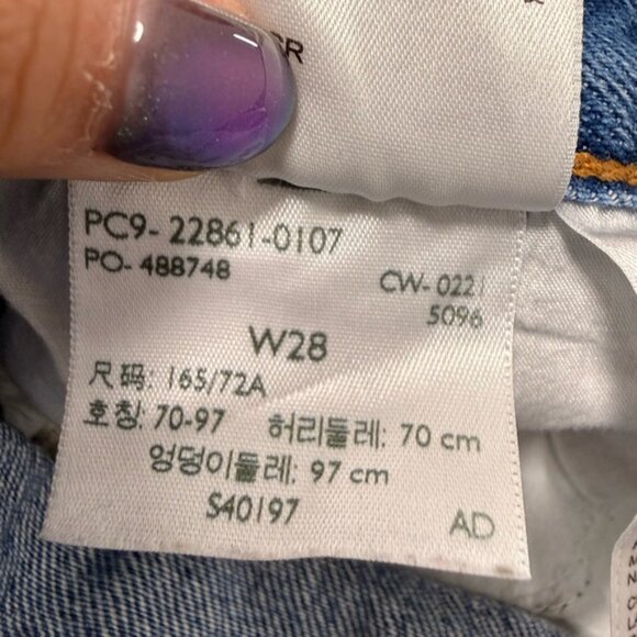 LEVI’S WEDGIE ICON FIT ANKLE WOMEN'S JEANS SIZE 28 - Picture 11 of 12